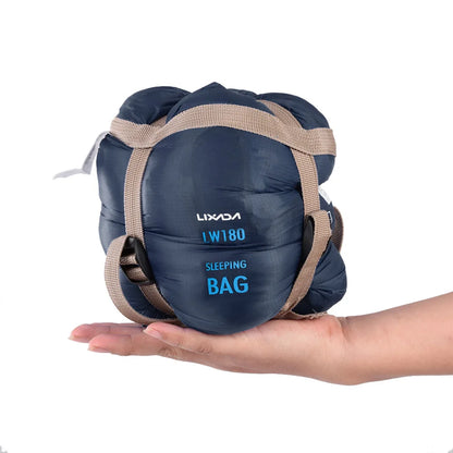 Lixada 190 * 75cm Outdoor Envelope Sleeping Bag Camping Travel Hiking Multifunction Ultra-light 680g
