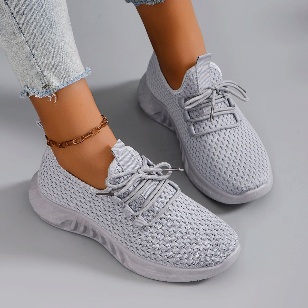 Women's summer breathable mesh flat shoes women's shoes casual sneakers shoes, clearance free shipping