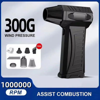 Xiaomi Super Violent Blower 1000000RPM Brushless Turbo Jet Blower 10000mAh Fast Charging Duct Fan 300G Thrust Cleaning Tool ﻿