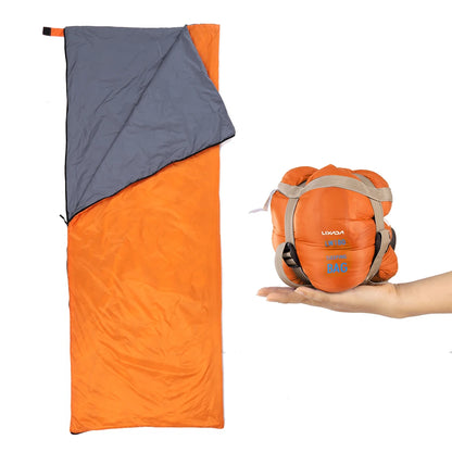 Lixada 190 * 75cm Outdoor Envelope Sleeping Bag Camping Travel Hiking Multifunction Ultra-light 680g