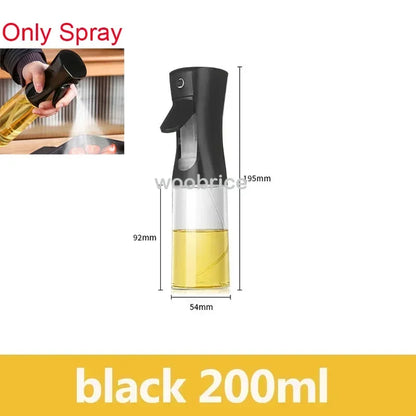 HypeHub 2-in-1 Glass Olive Oil Sprayer – Anti-Leak Cooking Mister