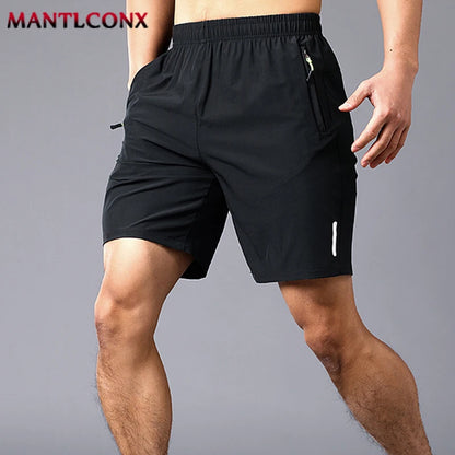 Quick-drying Shorts Men Board Short Pants Summer Breathable Sports Shorts Men Casual Elastic Running Gym Fitness Men's Shorts