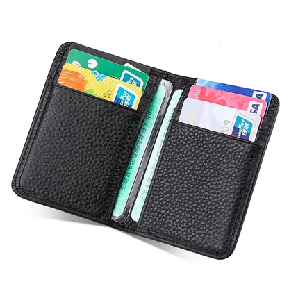 HypeHub Men's Slim Leather Wallet – Multi Card Holder & Coin Purse