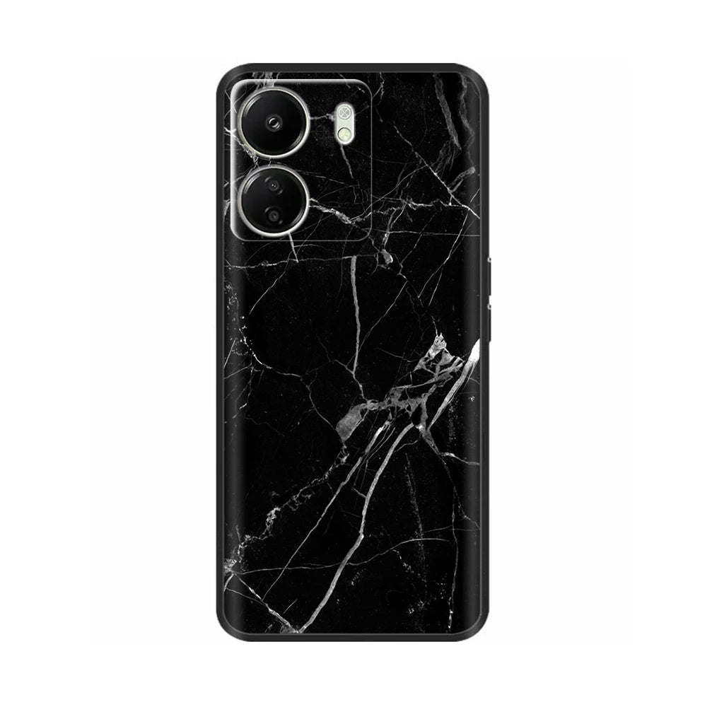 Mavskes Redmi 13C Silicone Phone Case – Shockproof Soft TPU Cover