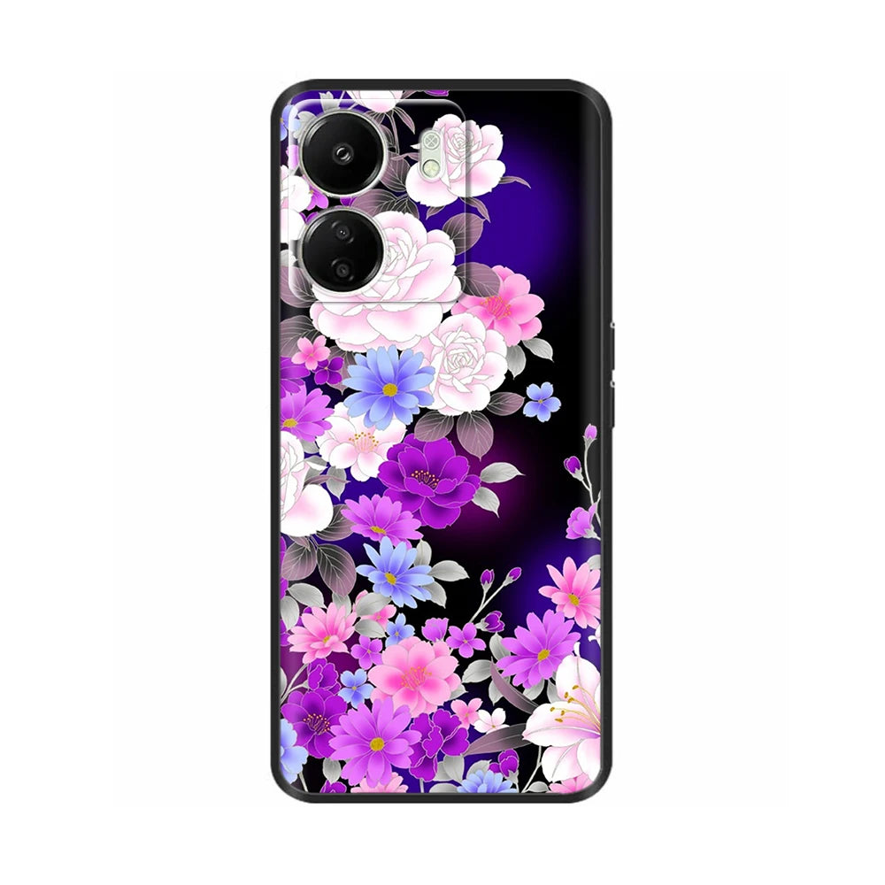 Mavskes Redmi 13C Silicone Phone Case – Shockproof Soft TPU Cover