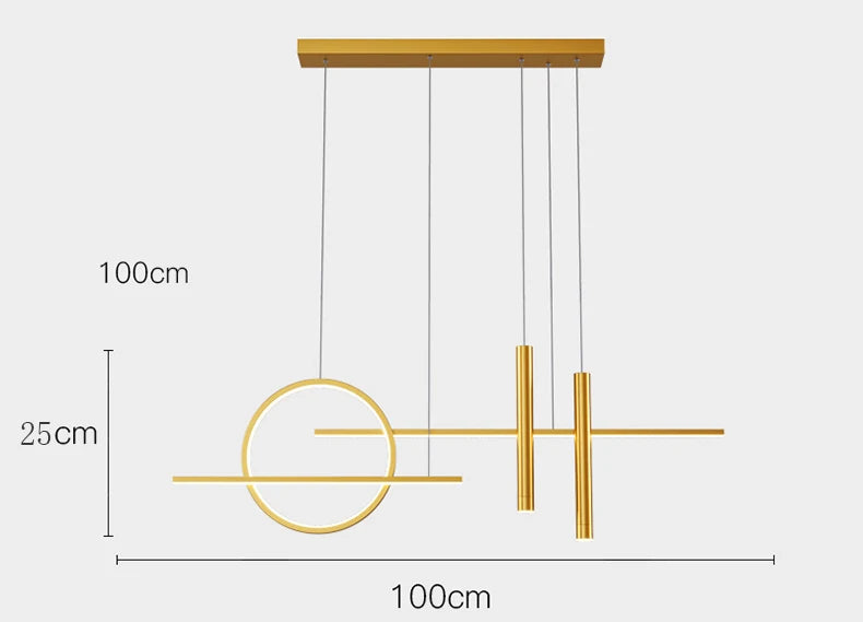 MZISOSOD Nordic Dimmable LED Pendant Light – Modern Kitchen Island Lamp