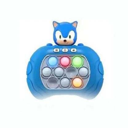 2025 Lilo & Stitch Quick Push Game Pop Up Fidget Bubble Electronic Pop it Pro Game Light AntiStress Toys For Adult Kids Gift