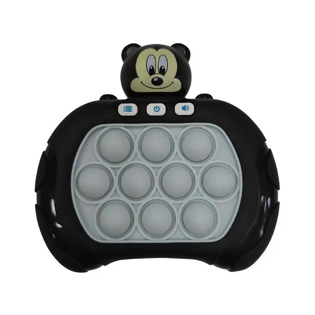 2025 Lilo & Stitch Quick Push Game Pop Up Fidget Bubble Electronic Pop it Pro Game Light AntiStress Toys For Adult Kids Gift