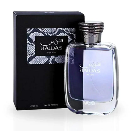RASASI Hawas For Men - Eau de Parfum Spray 100ML (3.4 Oz) BRAND NEW SEALED BOX