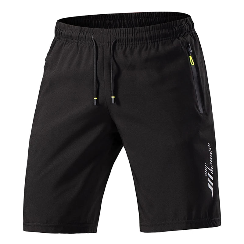 Quick-drying Shorts Men Board Short Pants Summer Breathable Sports Shorts Men Casual Elastic Running Gym Fitness Men's Shorts