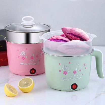 BALASHOV 1.8L Mini Electric Hot Pot – Multi-Cooker for 1-2 People