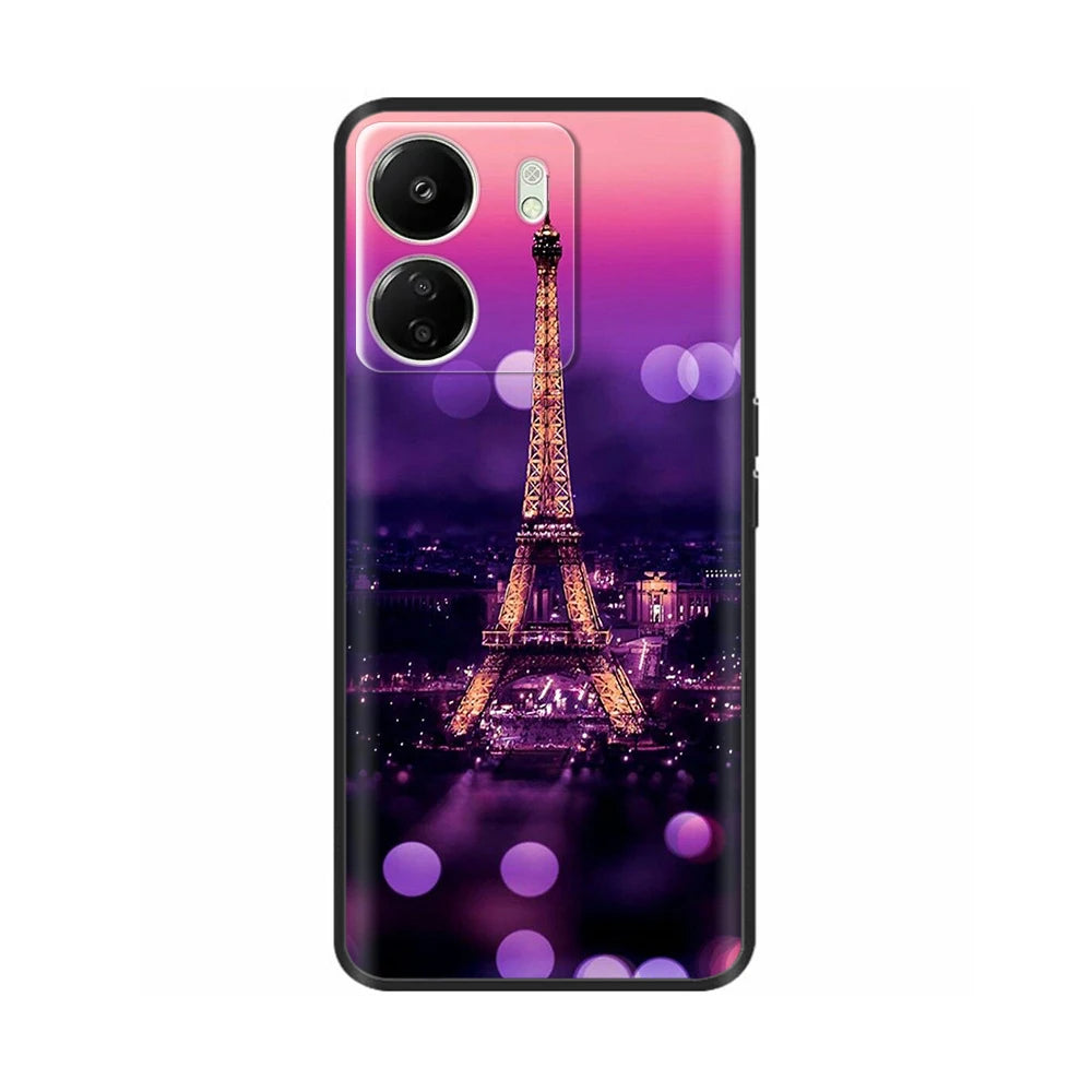 Mavskes Redmi 13C Silicone Phone Case – Shockproof Soft TPU Cover