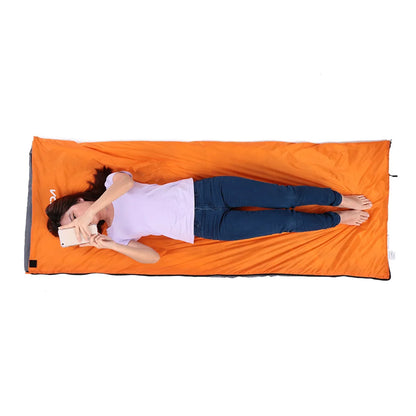 Lixada 190 * 75cm Outdoor Envelope Sleeping Bag Camping Travel Hiking Multifunction Ultra-light 680g