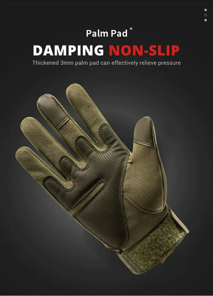 Motorcycle Camping Cycing Hiking Rock Climbing Tactical Gloves Touch Design Fitness Protection Sports Hunting Gloves