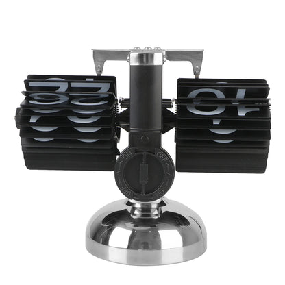 Desktop Clock Auto Flip Flip Internal Gear Operated Home Decors Digital Clock Retro Flip Clock Operated Quartz Clock
