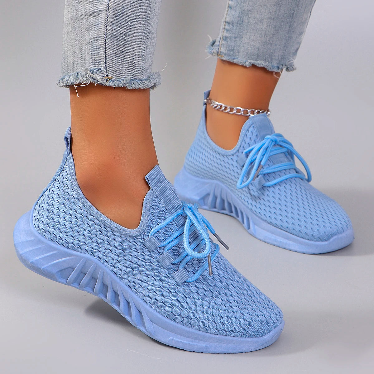 Women's summer breathable mesh flat shoes women's shoes casual sneakers shoes, clearance free shipping
