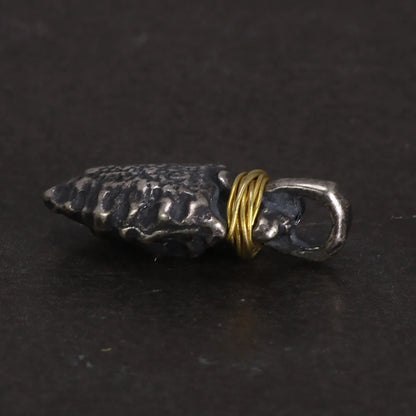 GQTorch Sterling Silver Viking Spearhead Pendant – Handcrafted Charm