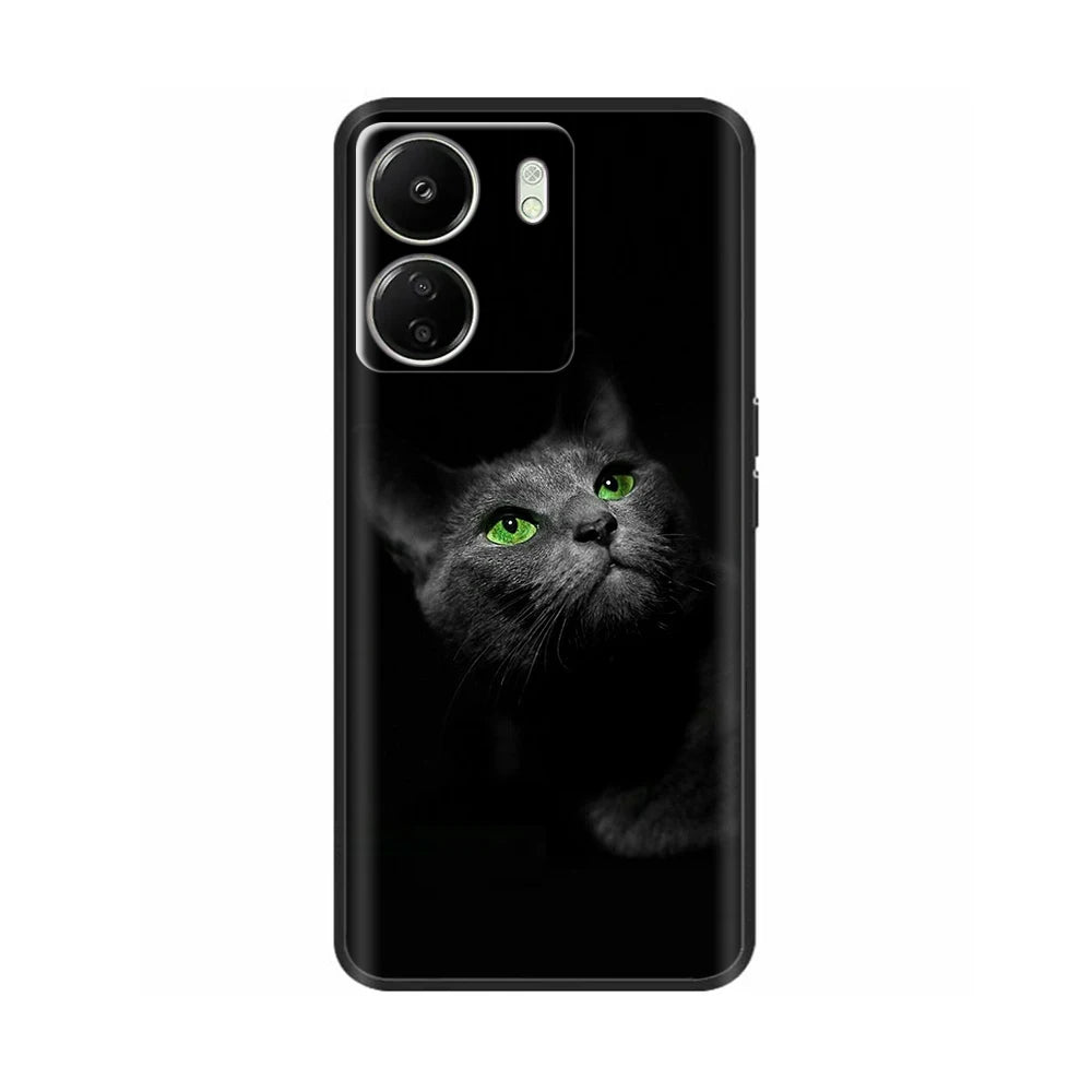 Mavskes Redmi 13C Silicone Phone Case – Shockproof Soft TPU Cover