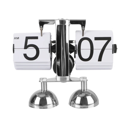 Desktop Clock Auto Flip Flip Internal Gear Operated Home Decors Digital Clock Retro Flip Clock Operated Quartz Clock