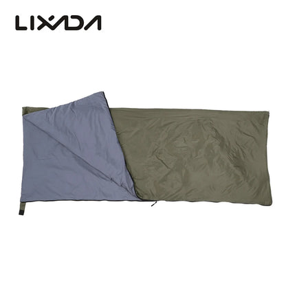 Lixada 190 * 75cm Outdoor Envelope Sleeping Bag Camping Travel Hiking Multifunction Ultra-light 680g