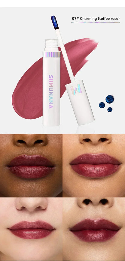 Wonder Blading Lip Stain Peel Off  Proof Pink Tint Matte Finish Peel Off Lip Stain lip gloss
