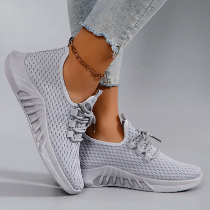Women's summer breathable mesh flat shoes women's shoes casual sneakers shoes, clearance free shipping