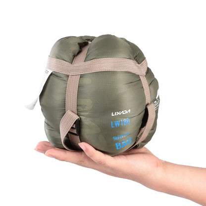 Lixada 190 * 75cm Outdoor Envelope Sleeping Bag Camping Travel Hiking Multifunction Ultra-light 680g