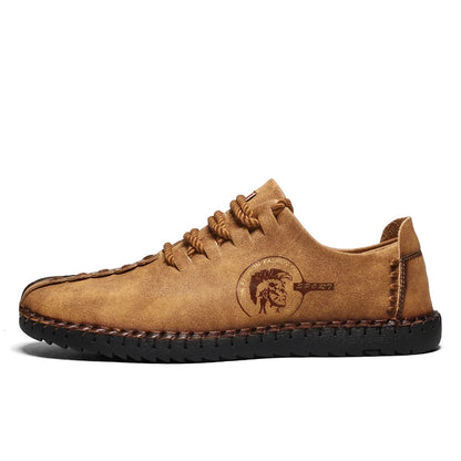 Men's Casual Shoes Fashion Driving Shoes For Men High Quality Loafers Genuine Leather Men Shoes Plus Size 48
