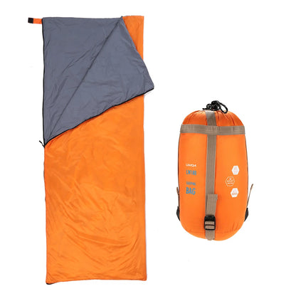 Lixada 190 * 75cm Outdoor Envelope Sleeping Bag Camping Travel Hiking Multifunction Ultra-light 680g