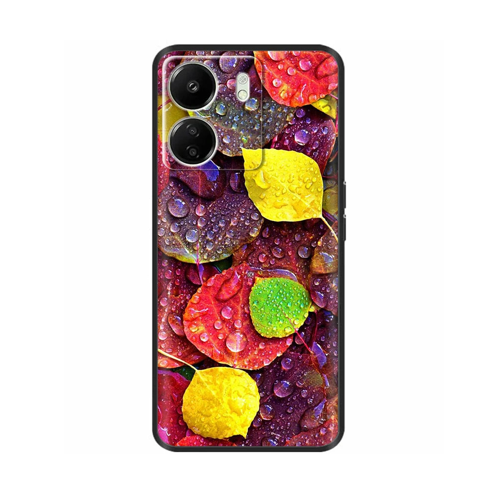 Mavskes Redmi 13C Silicone Phone Case – Shockproof Soft TPU Cover