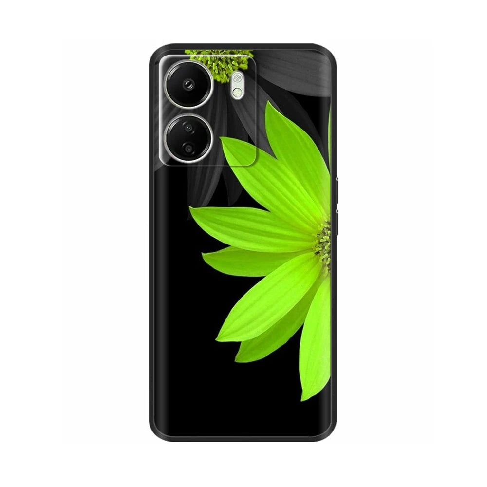 Mavskes Redmi 13C Silicone Phone Case – Shockproof Soft TPU Cover