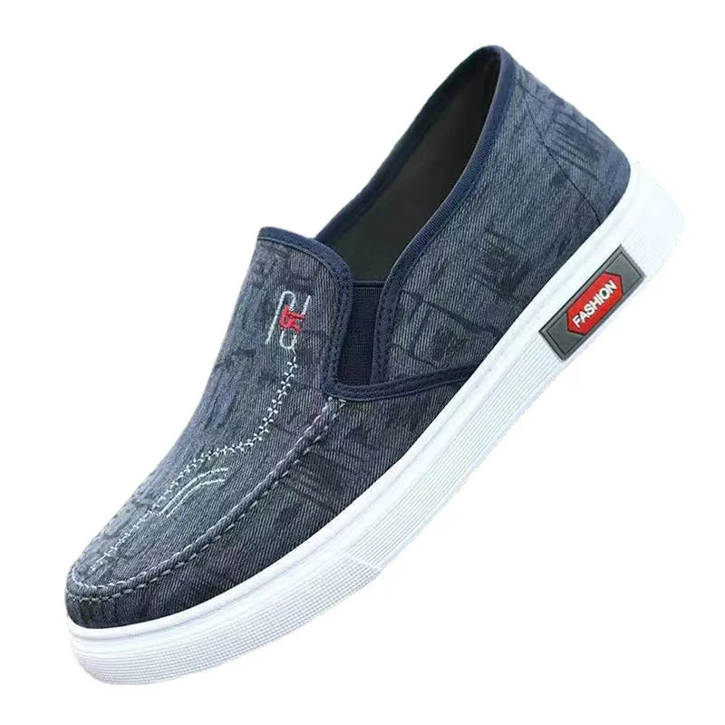 2025 New Fashion Men's Versatile Casual Shoes Comfortable Leisure Lazy Person Work Shoes Outdoor Anti-slip Casual Sports Shoes