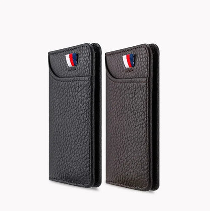 HypeHub Men's Slim Leather Wallet – Multi Card Holder & Coin Purse