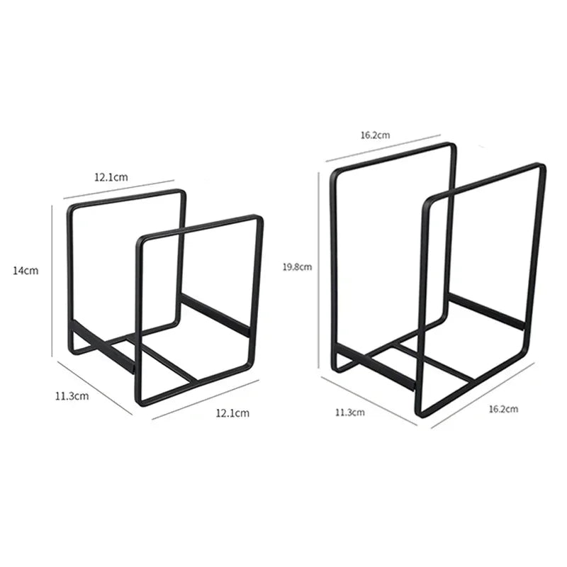 HypeHub Iron Wire Kitchen Cabinet Plate Storage Rack – Dish Drainer