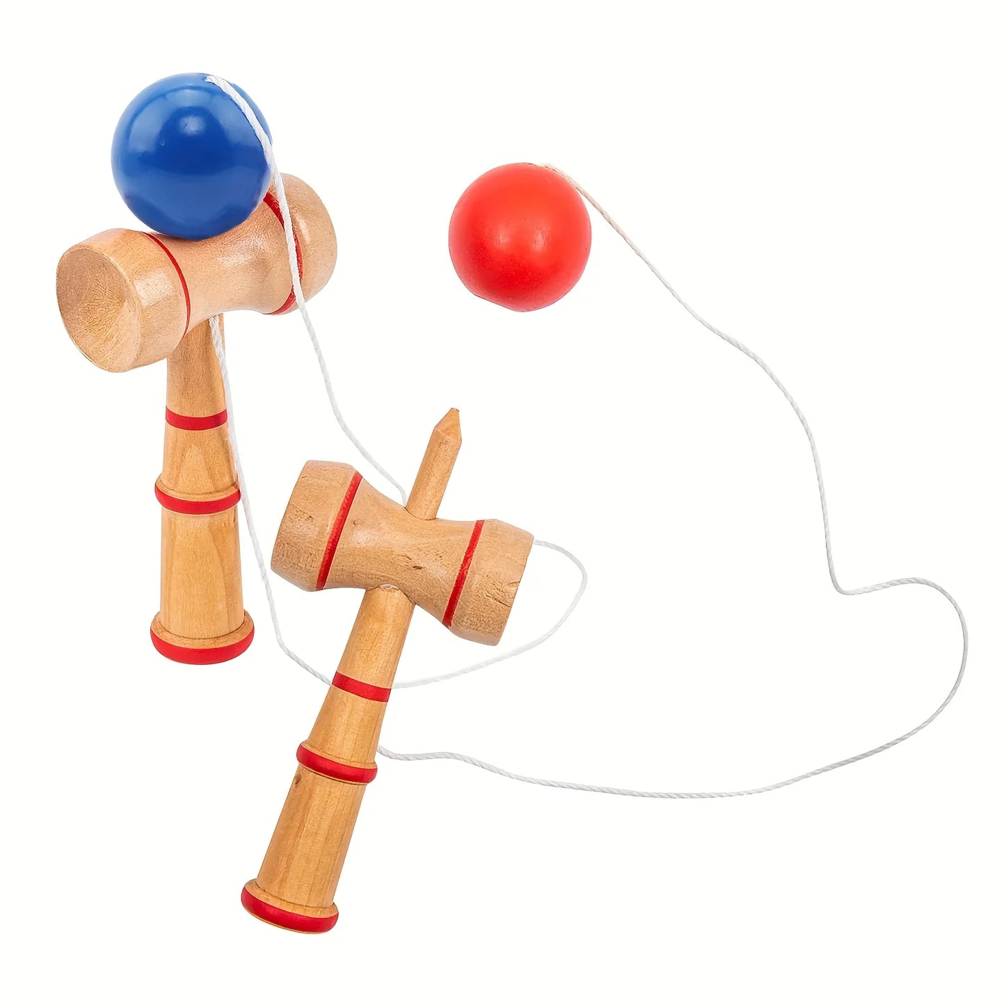 1pc Wood Kendama Toy Catch Ball In Cup Game Classical Japanese Toy for Beginner Birthday Party Supplies Favors Gifts ZSY