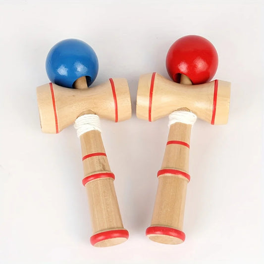 1pc Wood Kendama Toy Catch Ball In Cup Game Classical Japanese Toy for Beginner Birthday Party Supplies Favors Gifts ZSY