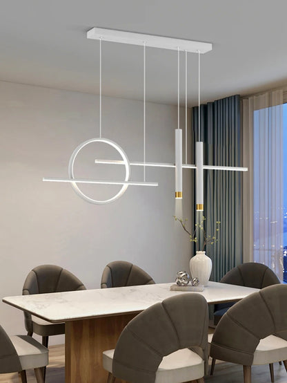 MZISOSOD Nordic Dimmable LED Pendant Light – Modern Kitchen Island Lamp