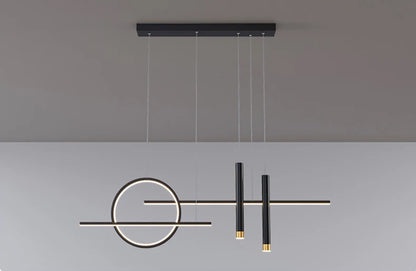 MZISOSOD Nordic Dimmable LED Pendant Light – Modern Kitchen Island Lamp