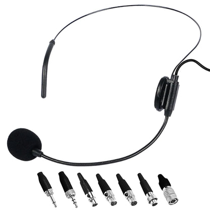 BAJEAL Wired Gooseneck Headset Microphone – 3.5mm for Speech & Teaching