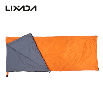 Lixada 190 * 75cm Outdoor Envelope Sleeping Bag Camping Travel Hiking Multifunction Ultra-light 680g