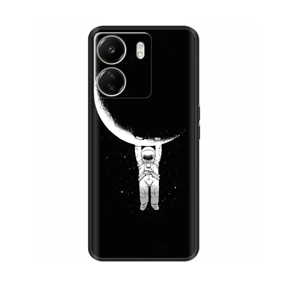 Mavskes Redmi 13C Silicone Phone Case – Shockproof Soft TPU Cover