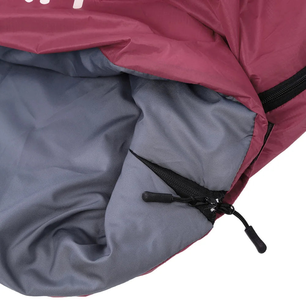 Lixada 190 * 75cm Outdoor Envelope Sleeping Bag Camping Travel Hiking Multifunction Ultra-light 680g
