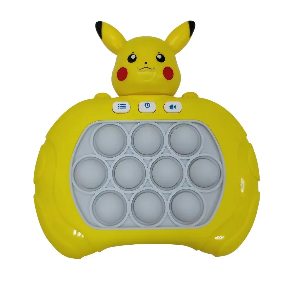 2025 Lilo & Stitch Quick Push Game Pop Up Fidget Bubble Electronic Pop it Pro Game Light AntiStress Toys For Adult Kids Gift